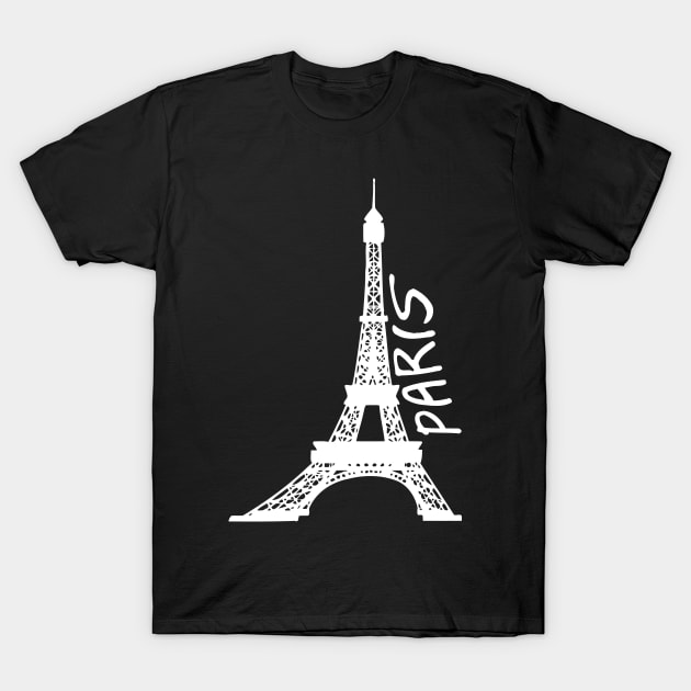 EIFFEL TOWER Paris T-Shirt by Mariteas